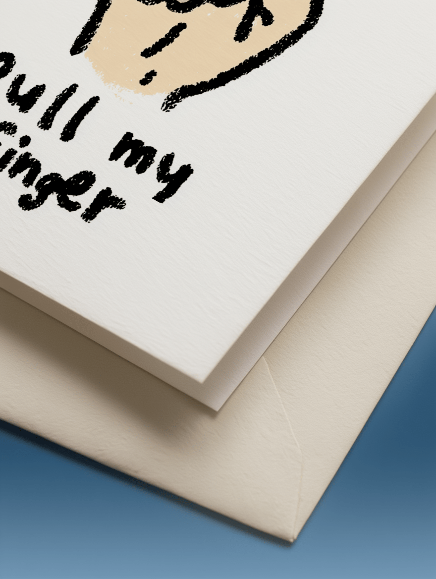 Pull My Finger Card mockup 3
