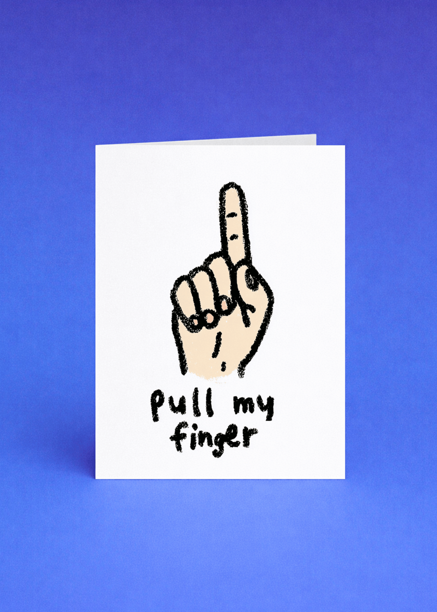 Pull My Finger Card mockup 5