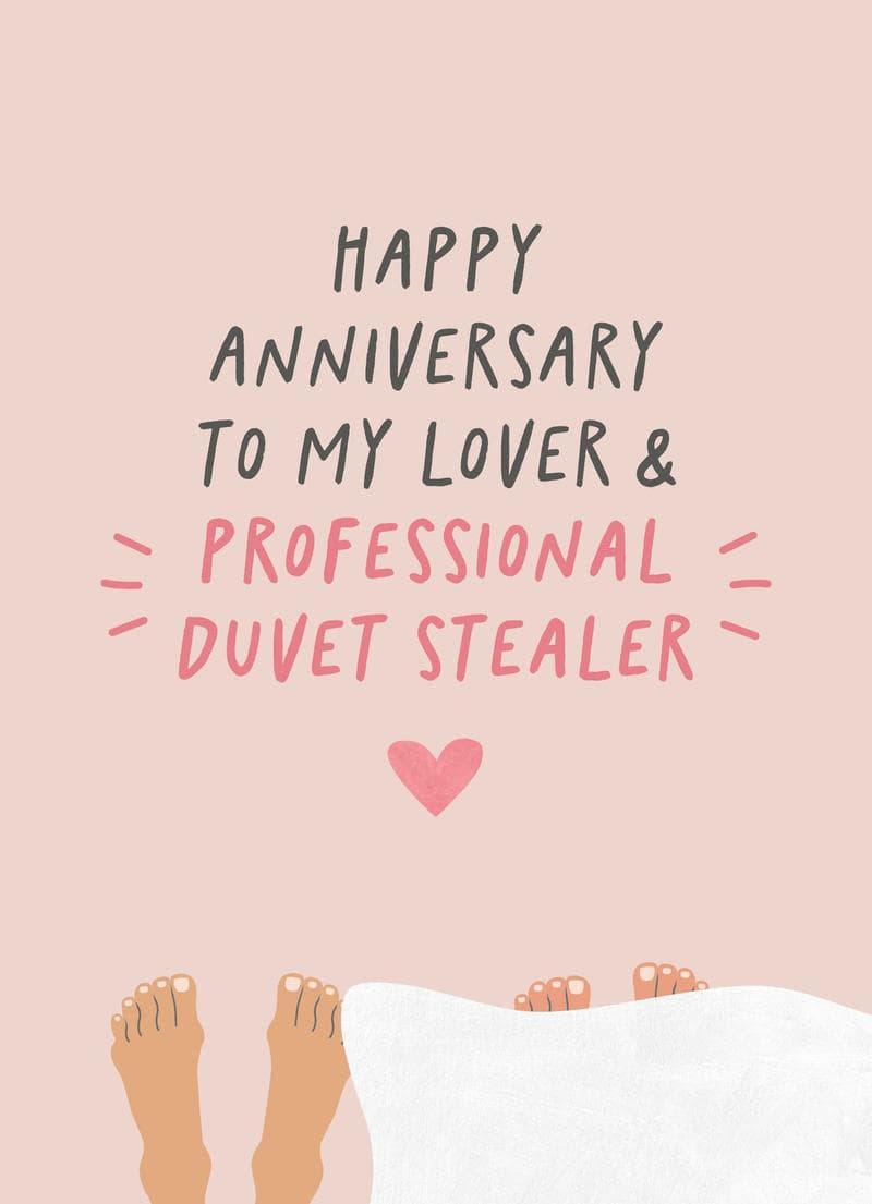 Happy Anniversary to My Sweet Lover