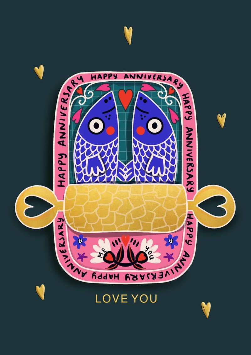 Happy Anniversary - Two Fish