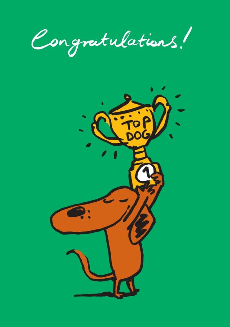 Top Dog Congratulations