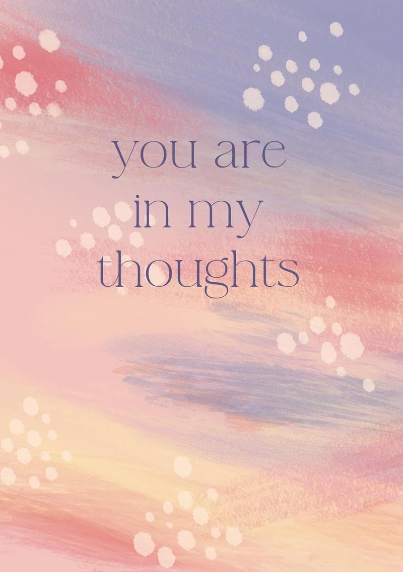 You Are My Thoughts