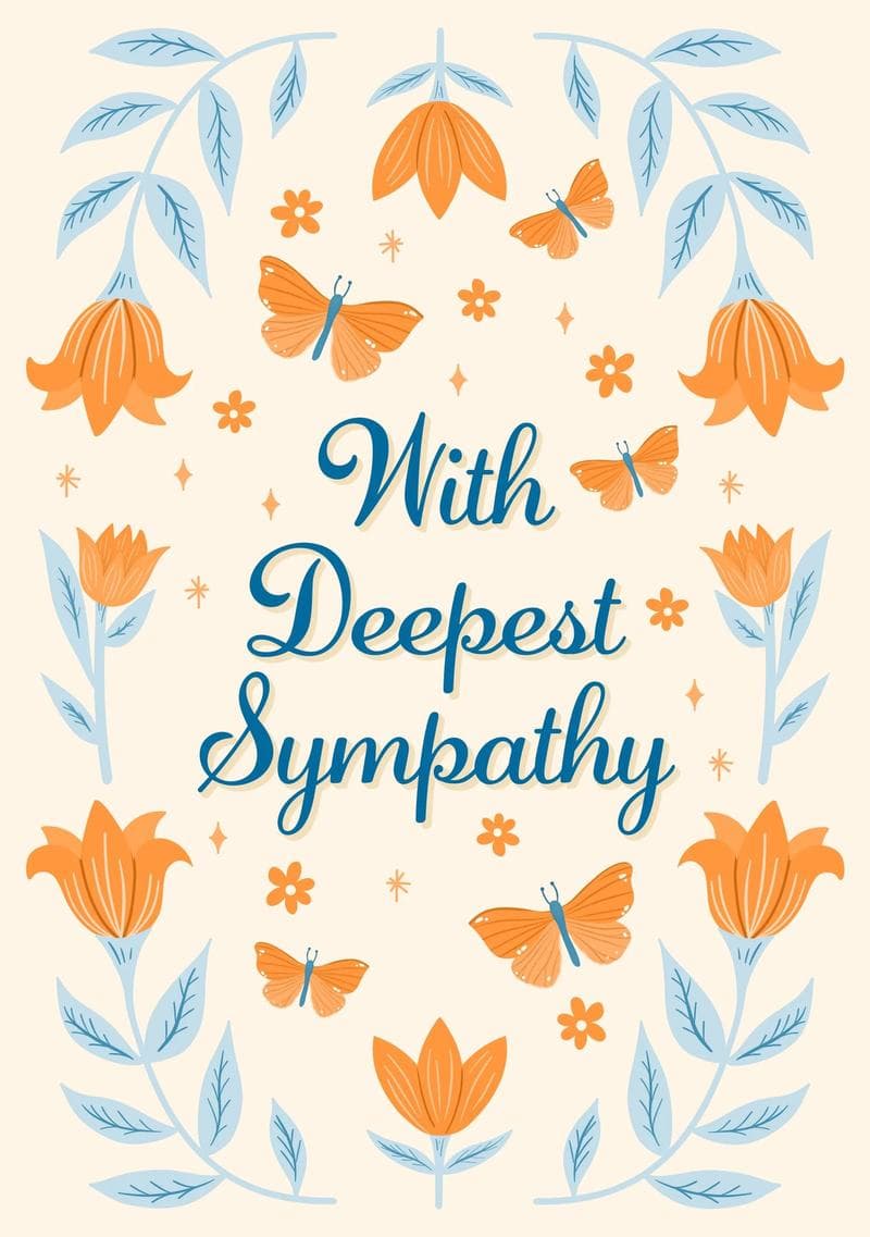 With Deepest Sympathy