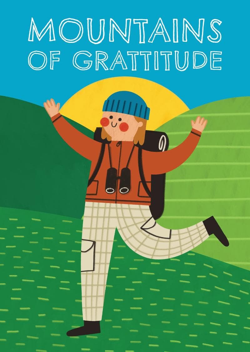 Mountains of Gratitude Thank You Card