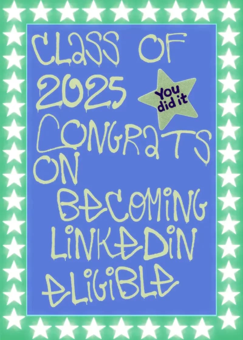Class of 2025 LinkedIn Eligibility Card