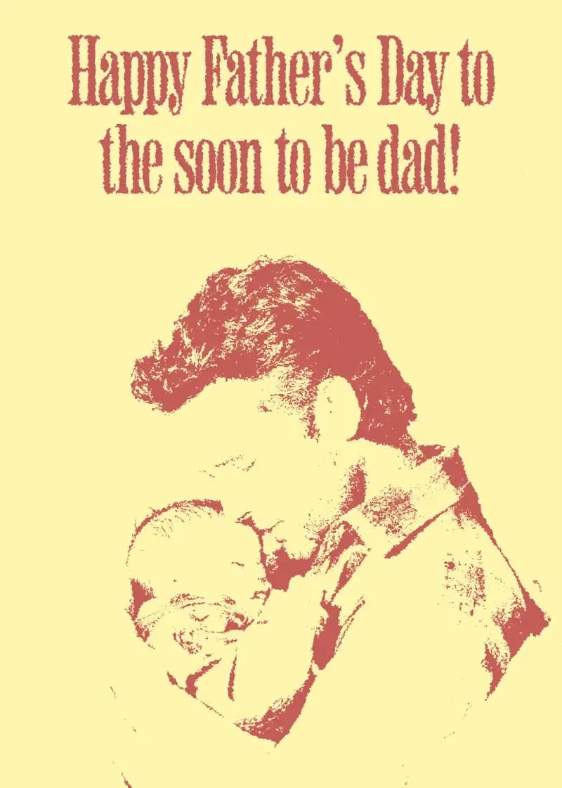 Happy Father’s Day Soon-to-Be Dad Card