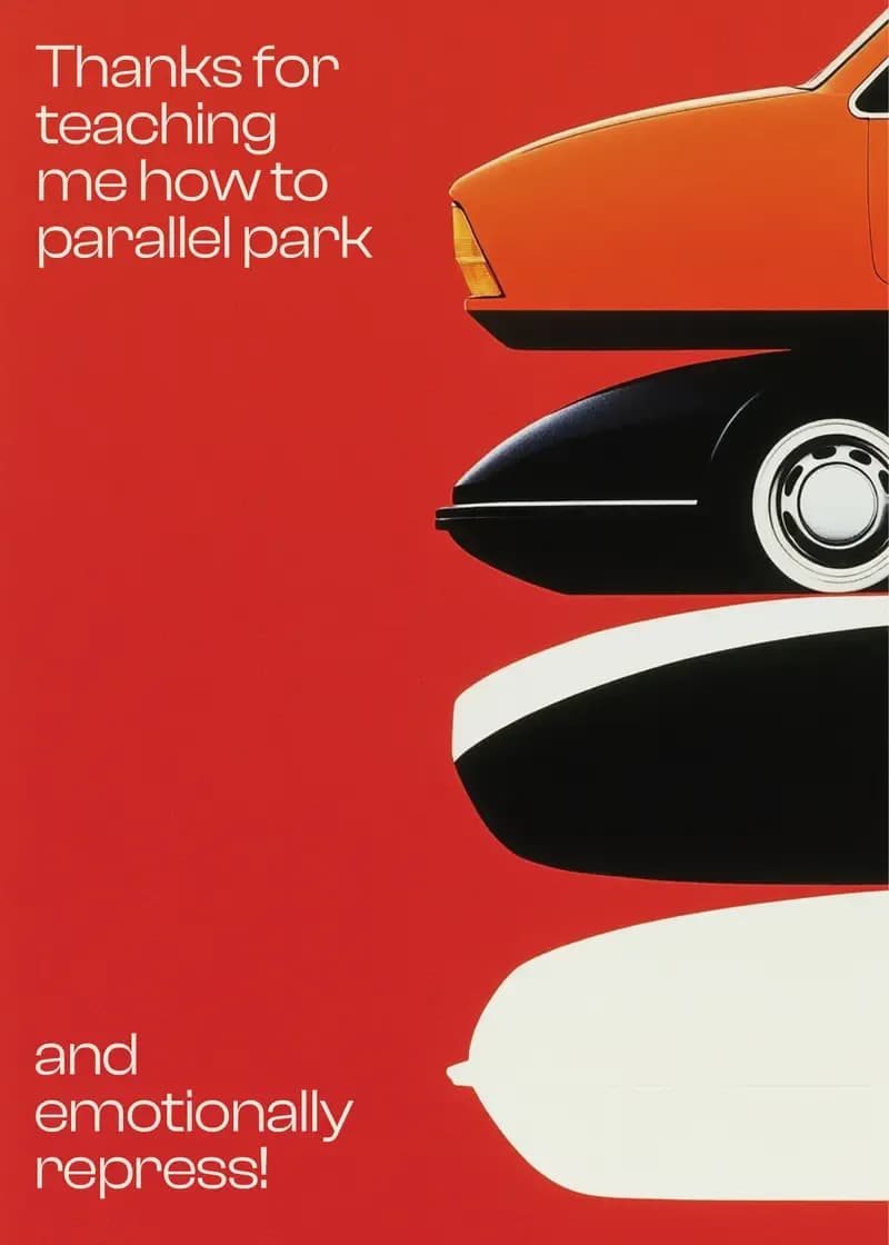 Parallel Parking and Emotional Repression Card