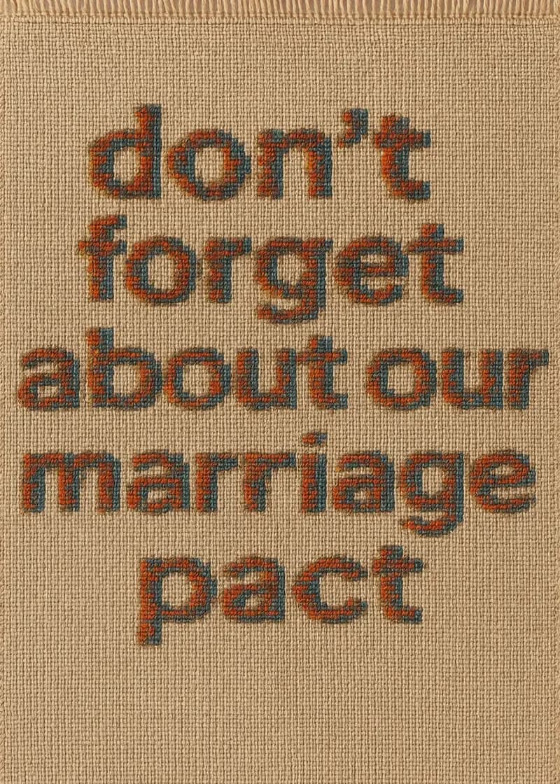 Don’t Forget Our Marriage Pact Card