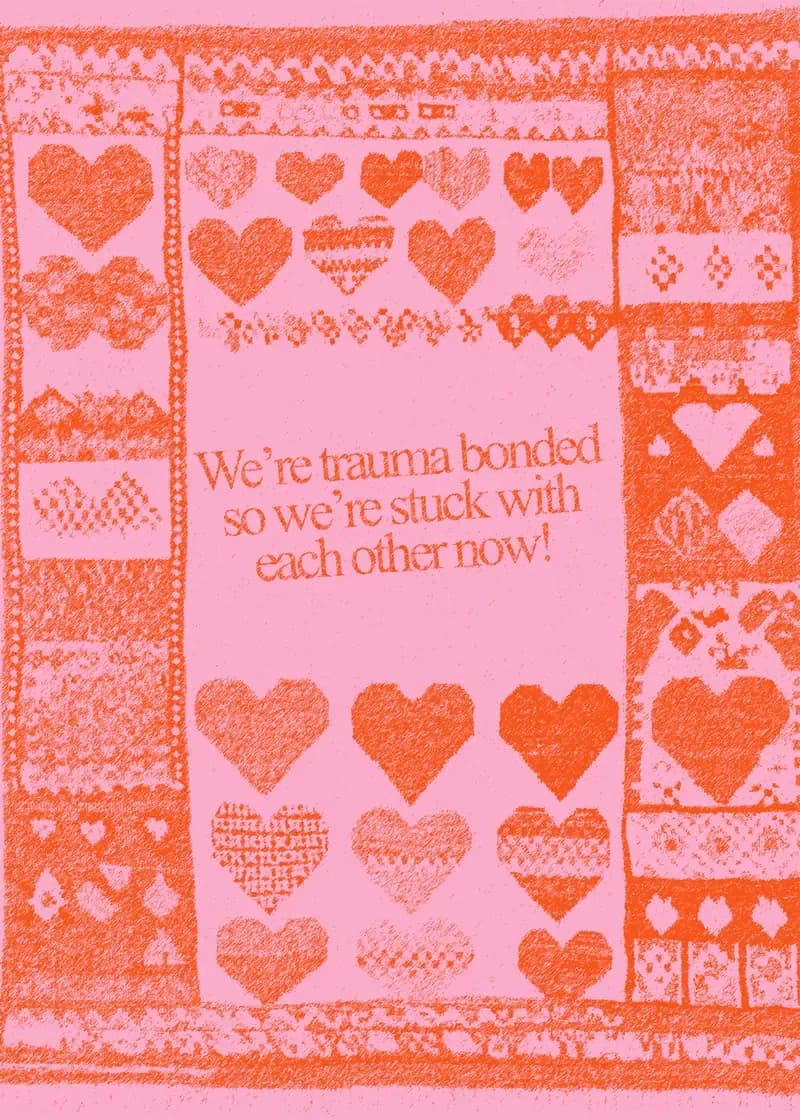 Trauma Bonded Forever Card
