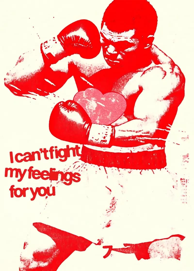 Can't Fight My Feelings Card