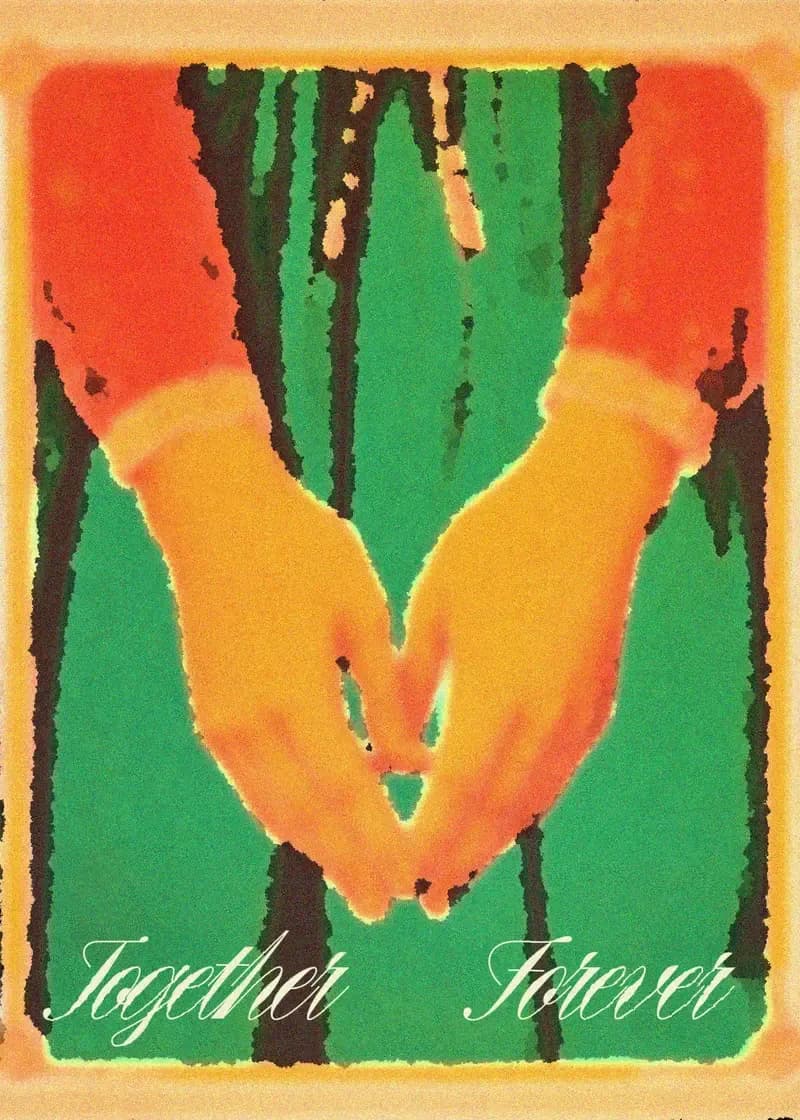 Together Forever Hands Card