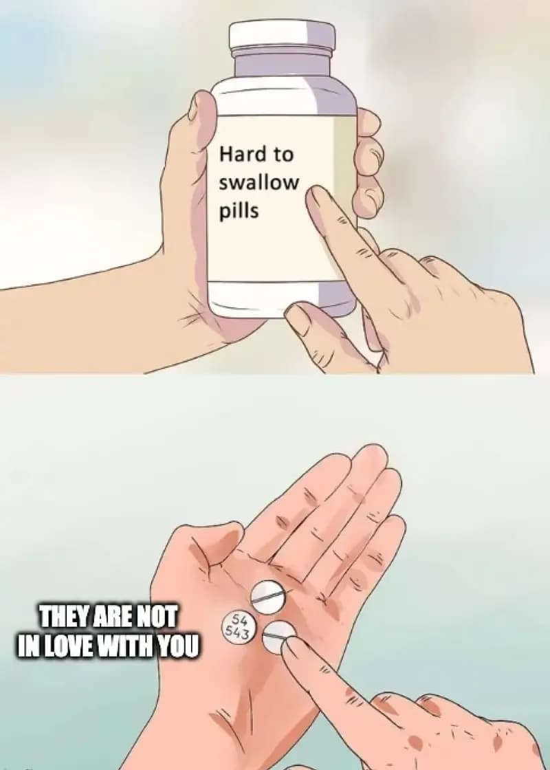 Hard to Swallow Love Truths Card